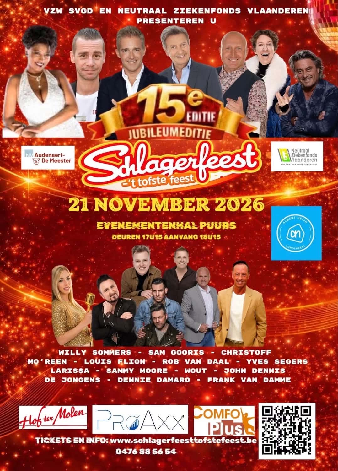 Schlagerfeest Tofste Feest 2026